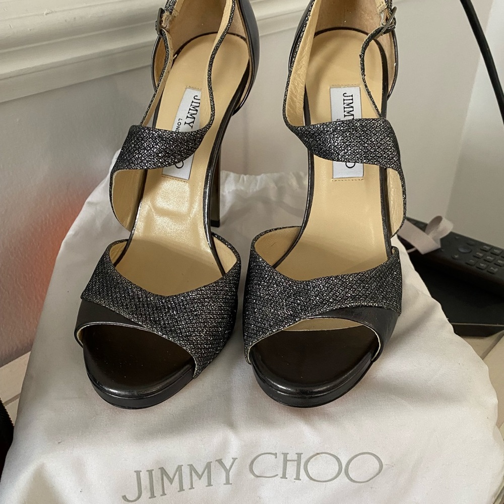 Jimmy Choo stiletto heels
